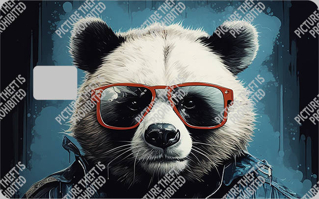 Bank  Card Sticker-BC-2596